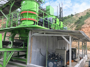 时产700-1000吨碳酸锂轮式移动制砂机
