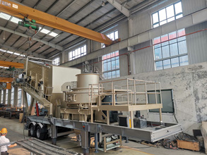 时产350-400吨青石山石制砂机